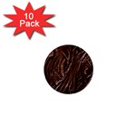 Chocolate Texture, Dark Chocolate Background 1  Mini Buttons (10 pack) 