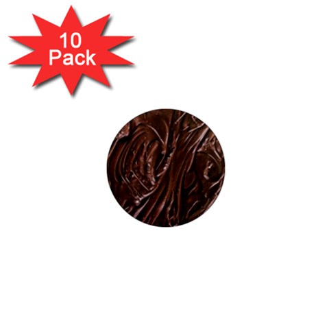 Chocolate Texture, Dark Chocolate Background 1  Mini Magnet (10 pack)  from ArtsNow.com Front