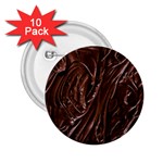 Chocolate Texture, Dark Chocolate Background 2.25  Buttons (10 pack) 