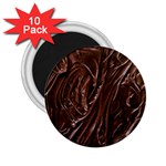 Chocolate Texture, Dark Chocolate Background 2.25  Magnets (10 pack) 