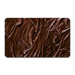 Chocolate Texture, Dark Chocolate Background Magnet (Rectangular)