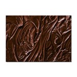 Chocolate Texture, Dark Chocolate Background Sticker A4 (10 pack)