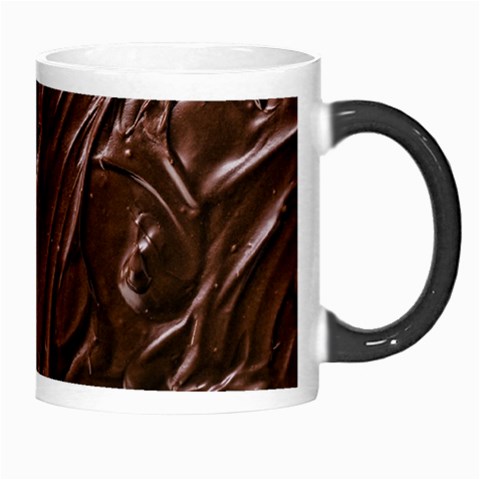 Chocolate Texture, Dark Chocolate Background Morph Mug from ArtsNow.com Right