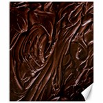 Chocolate Texture, Dark Chocolate Background Canvas 8  x 10 