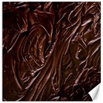 Chocolate Texture, Dark Chocolate Background Canvas 12  x 12 