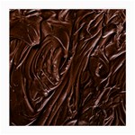 Chocolate Texture, Dark Chocolate Background Medium Glasses Cloth (2 Sides)