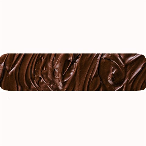 Chocolate Texture, Dark Chocolate Background Large Bar Mat from ArtsNow.com 32 x8.5  Bar Mat