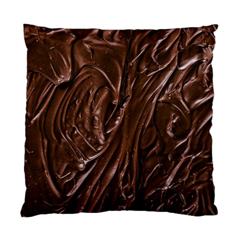 Chocolate Texture, Dark Chocolate Background Standard Cushion Case (One Side) from ArtsNow.com Front