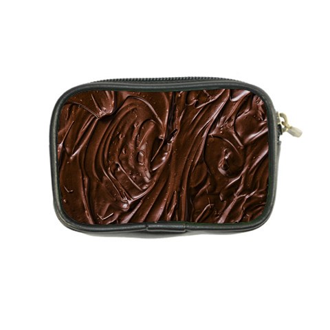 Chocolate Texture, Dark Chocolate Background Coin Purse from ArtsNow.com Back