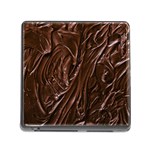 Chocolate Texture, Dark Chocolate Background Memory Card Reader (Square 5 Slot)