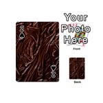 Chocolate Texture, Dark Chocolate Background Playing Cards 54 Designs (Mini)