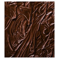 Chocolate Texture, Dark Chocolate Background Drawstring Pouch (Medium) from ArtsNow.com Front