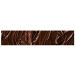 Chocolate Texture, Dark Chocolate Background Small Premium Plush Fleece Scarf