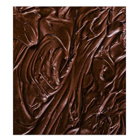 Chocolate Texture, Dark Chocolate Background Duvet Cover Double Side (King Size) from ArtsNow.com Front