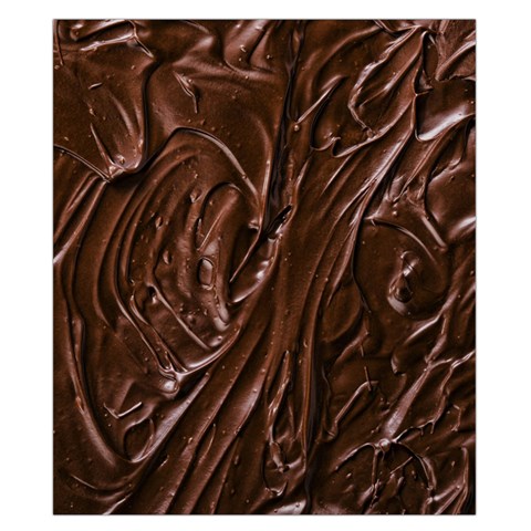 Chocolate Texture, Dark Chocolate Background Duvet Cover Double Side (California King Size) from ArtsNow.com Front