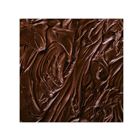 Chocolate Texture, Dark Chocolate Background Square Satin Scarf (30  x 30 ) from ArtsNow.com Front