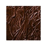 Chocolate Texture, Dark Chocolate Background Square Satin Scarf (30  x 30 )