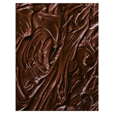 Chocolate Texture, Dark Chocolate Background Drawstring Bag (Large) from ArtsNow.com Front