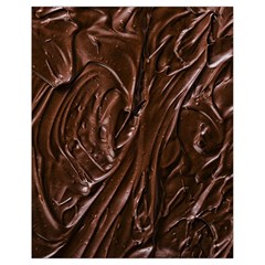 Chocolate Texture, Dark Chocolate Background Drawstring Bag (Small) from ArtsNow.com Front