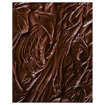 Chocolate Texture, Dark Chocolate Background Drawstring Bag (Small)