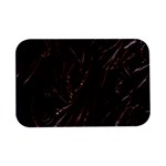 Chocolate Texture, Dark Chocolate Background Open Lid Metal Box (Silver)  