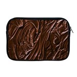 Chocolate Texture, Dark Chocolate Background Apple MacBook Pro 17  Zipper Case