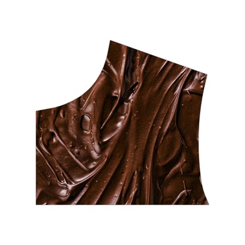 Chocolate Texture, Dark Chocolate Background Women s Button Up Vest from ArtsNow.com Top Left