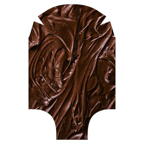 Chocolate Texture, Dark Chocolate Background Luggage Cover (Small) from ArtsNow.com Front