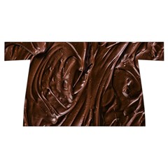 Chocolate Texture, Dark Chocolate Background Wristlet Pouch Bag (Small) from ArtsNow.com Front