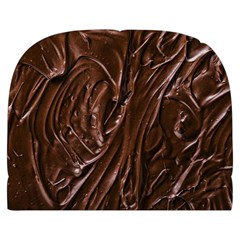 Chocolate Texture, Dark Chocolate Background Make Up Case (Large) from ArtsNow.com Front