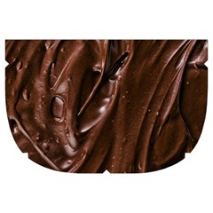 Chocolate Texture, Dark Chocolate Background Make Up Case (Large) from ArtsNow.com Side Right