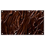 Chocolate Texture, Dark Chocolate Background Banner and Sign 7  x 4 