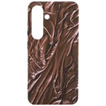 Chocolate Texture, Dark Chocolate Background Samsung Galaxy S24 6.2 Inch Black TPU UV Case