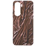 Chocolate Texture, Dark Chocolate Background Samsung Galaxy S24 Plus 6.7 Inch Black TPU UV Case