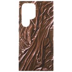 Chocolate Texture, Dark Chocolate Background Samsung Galaxy S24 Ultra 6.9 Inch Black TPU UV Case