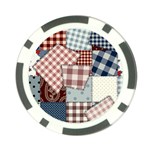 Cloth Patches Texture Macro, Patches Of Cloth Poker Chip Card Guard (10 pack)