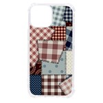 Cloth Patches Texture Macro, Patches Of Cloth iPhone 13 mini TPU UV Print Case