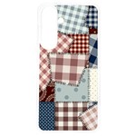 Cloth Patches Texture Macro, Patches Of Cloth Samsung Galaxy S24 6.2 Inch TPU UV Case