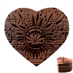 River Rootz Heart Wood Jewelry Box