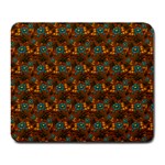 Blue Bloom Bouquet Large Mousepad