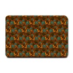 Blue Bloom Bouquet Small Doormat