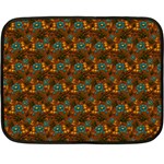 Blue Bloom Bouquet Fleece Blanket (Mini)