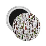 Bottle Chic Print Patterns 2.25  Magnets