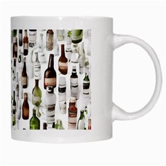 Bottle Chic Print Patterns White Mug from ArtsNow.com Right