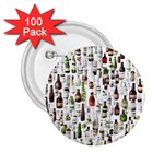 Bottle Chic Print Patterns 2.25  Buttons (100 pack) 