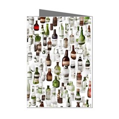 Bottle Chic Print Patterns Mini Greeting Cards (Pkg of 8) from ArtsNow.com Left