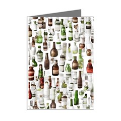 Bottle Chic Print Patterns Mini Greeting Cards (Pkg of 8) from ArtsNow.com Right