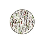 Bottle Chic Print Patterns Hat Clip Ball Marker (4 pack)