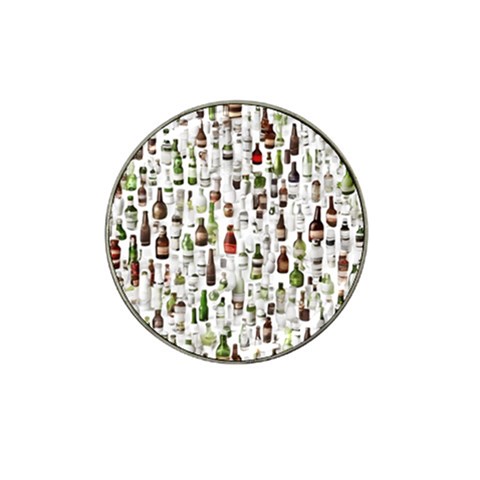 Bottle Chic Print Patterns Hat Clip Ball Marker (10 pack) from ArtsNow.com Front