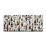 Bottle Chic Print Patterns Hand Towel